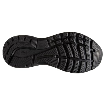 Brooks Men’s Adrenaline GTS 23 Supportive Running Shoe - Oyster/Black/Red Orange - 9.5 Medium