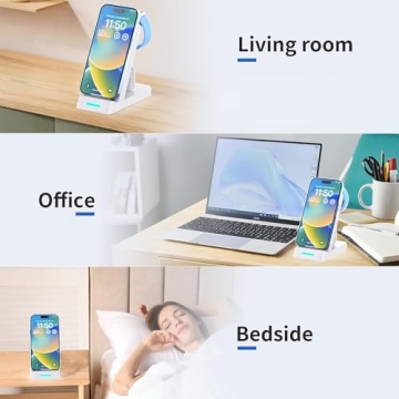 TYCRALI 3-in-1 Charging Station for Apple Devices - Fast Charge