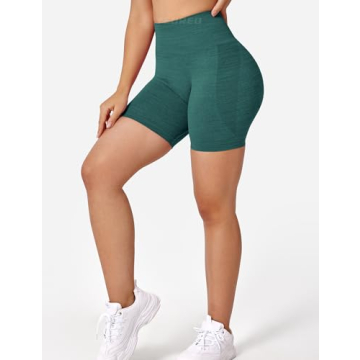 YEOREO Seamless High Waist Shorts for Activewear