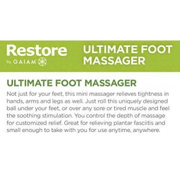 Gaiam Foot Massage Roller for Pain Relief & Relaxation