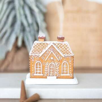 Gingerbread House Incense Burner | Unique Holiday Decor