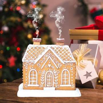 Gingerbread House Incense Burner | Unique Holiday Decor