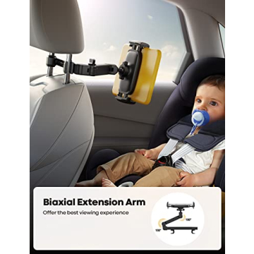 Lamicall Car Headrest Tablet Holder for 4.7-11 Inch Tablets