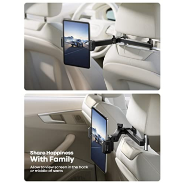 Lamicall Car Headrest Tablet Holder for 4.7-11 Inch Tablets