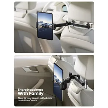 Lamicall Car Headrest Tablet Holder for 4.7-11 Inch Tablets