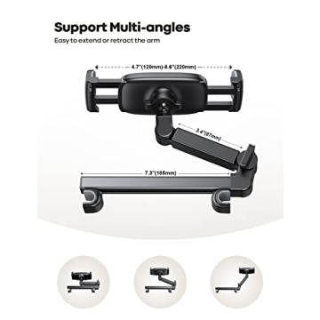 Lamicall Car Headrest Tablet Holder for 4.7-11 Inch Tablets