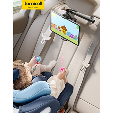 Lamicall Car Headrest Tablet Holder for 4.7-11 Inch Tablets