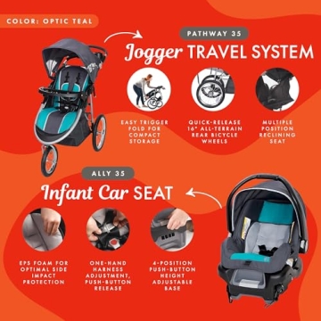 Baby Trend Jogger Travel System with Ally™ Car Seat