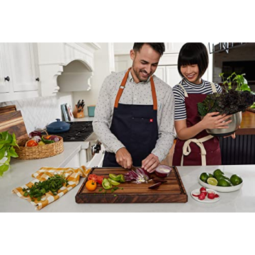 Sonder LA Large Walnut Cutting Board with Juice Groove