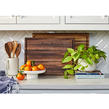 Sonder LA Large Walnut Cutting Board with Juice Groove