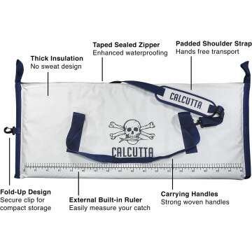 Calcutta 40" x 16" Waterproof Fishing Cooler Bag