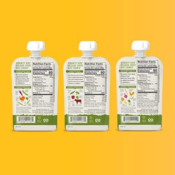 Serenity Kids Organic Baby Food Pouches for 6 Months