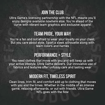 Ultra Game Youth Classic Varsity Coaches Jacket for NFL Fans