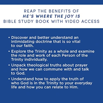 He's Where the Joy Is Bible Study Book with Video Access