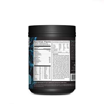 Ancient Nutrition KetoFEAST Powder, Vanilla, 15 Servings - Keto Diet Meal Replacement with Ketogenic Superfoods for Ketosis and Energy