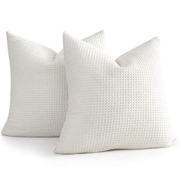 COCOPLOCEUS Euro Sham Pillow Covers Set of 2