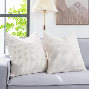 COCOPLOCEUS Euro Sham Pillow Covers Set of 2