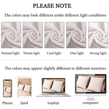 COCOPLOCEUS Euro Sham Pillow Covers Set of 2