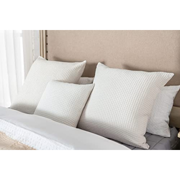 COCOPLOCEUS Euro Sham Pillow Covers Set of 2