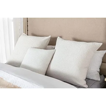 COCOPLOCEUS Euro Sham Pillow Covers Set of 2