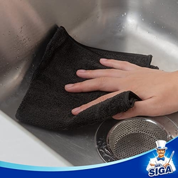 MR.SIGA All-Purpose Microfiber Towels Pack of 12