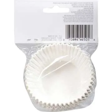 Wilton White Standard 75 Baking Cups, Single Pack