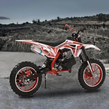 50cc Kids Dirt Bike with Shock Absorption | Adventure Ready