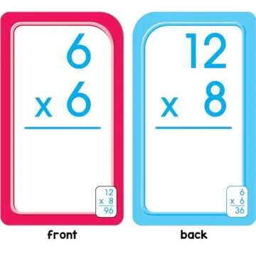Multiplication Flash Cards for Kids Age 8 and Up