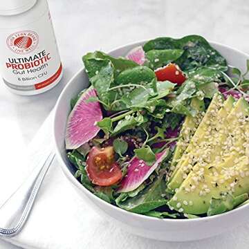 Silver Fern Ultimate Probiotic Supplement Vegicaps - Daily Metabolic Restoration, Proven Survivability, DNA Verified Multi-Strain Bacillus Probiotic Capsules (1 Bottle - 60 Capsules)