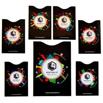 VENTURE 4TH Slim RFID Money Belt for Secure Travel Accessory