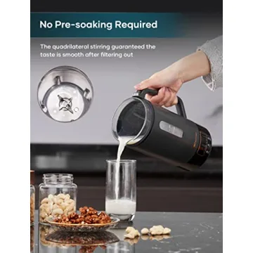 INTASTING Nut Milk Maker - Homemade Almond & Soy Milk Machine