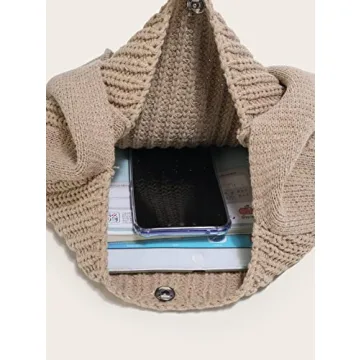 Elegant Eco-Friendly Handcrafted Crochet Tote Bag for Women