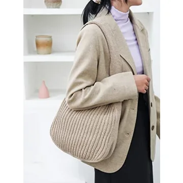 Elegant Eco-Friendly Handcrafted Crochet Tote Bag for Women