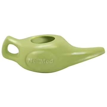 NeilMed Classic Porcelain Neti Pot for Sinus Relief