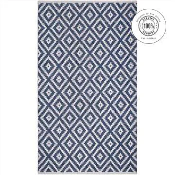 Fab Habitat Machine Washable Area Rug - Eco-Friendly Comfort