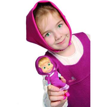 Masha and The Bear Plush Toy Set for Kids
