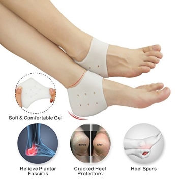 Heel Cups for Plantar Fasciitis Relief - 3 Pairs