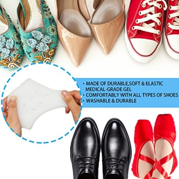 Heel Cups for Plantar Fasciitis Relief - 3 Pairs