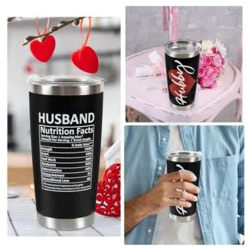 Joyseller 20 OZ Husband Tumbler Mug for Perfect Gifts