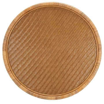 Elegant SAFAVIEH Coastal Rattan Round Coffee Table