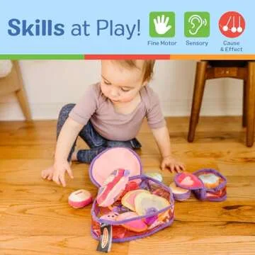 Melissa & Doug Pretty Purse Fill and Spill Soft Play Set Toddler Toy