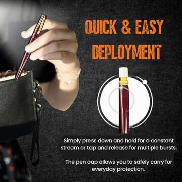 Police Magnum Pepper Spray Pen - Discreet Self Defense