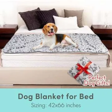 Stuffed Premium Soft Dog Blanket for Dogs and Cats