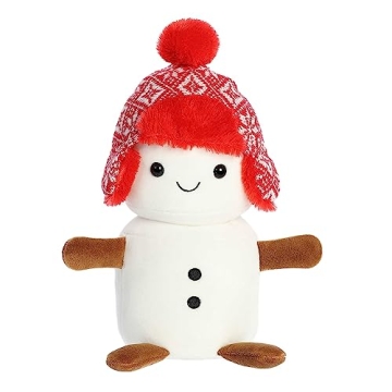 Aurora® Festive Holiday Land of Lils™ Lil' Flurry™ Stuffed Animal - Seasonal Cheer - Heartwarmi...