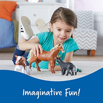 Learning Resources Jumbo Farm Animals Set for Kids