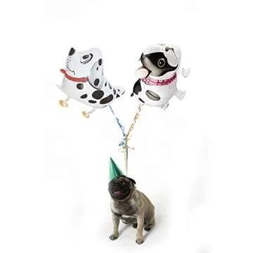 SOTOGO 14 Piece Pet Dog Balloons for Kids Parties