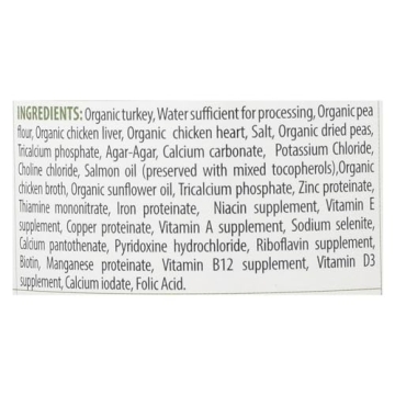 Tender & True Organic Turkey & Liver Grain-Free Dog Food