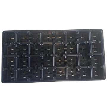 Durable 2.5" Pots with Trays - Perfect for Seedlings