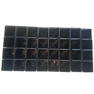 Durable 2.5" Pots with Trays - Perfect for Seedlings