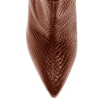 Coutgo Women's Knee High Boots with Stiletto Heels